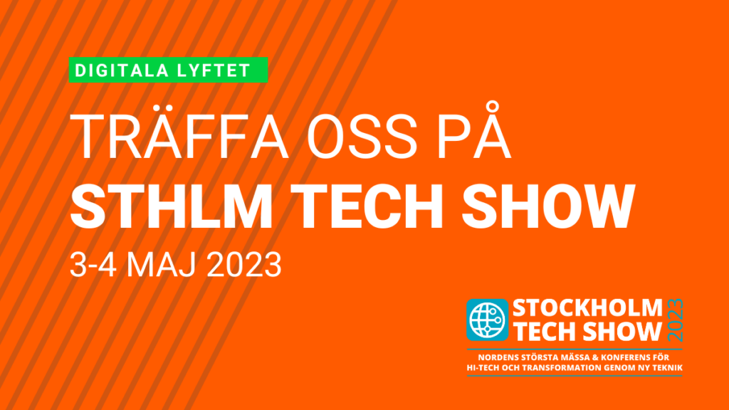 Träffa Digitala lyftet på Stockholm Tech Show 2023